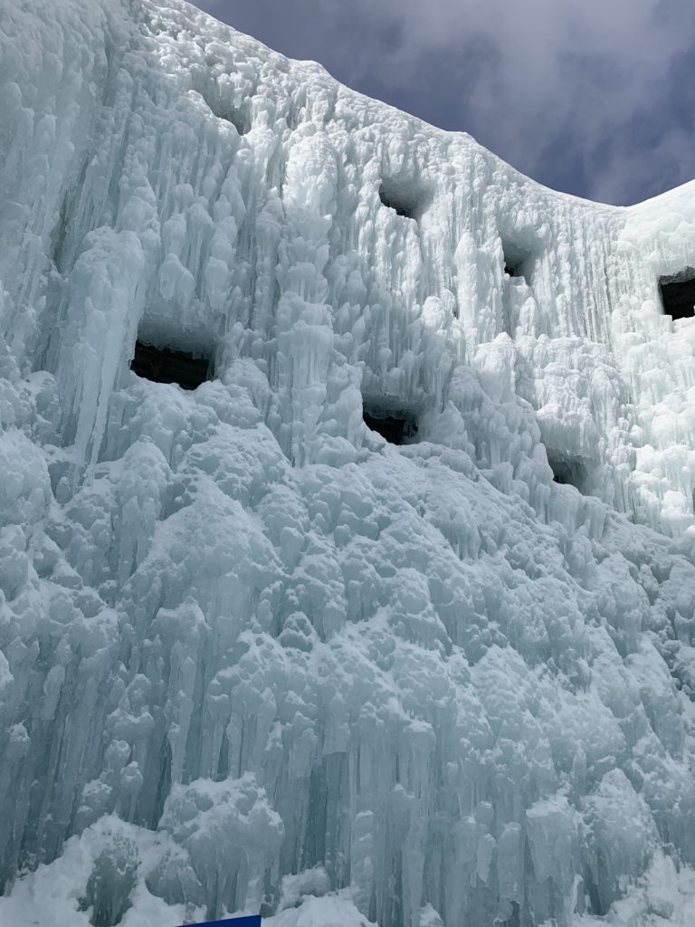 雪の壁