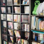 【夢のお家ネットカフェ計画】ニトリの本棚は奥行きが深くて大容量！集めた漫画約１０００冊を収納する！