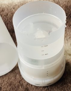 水をいれた