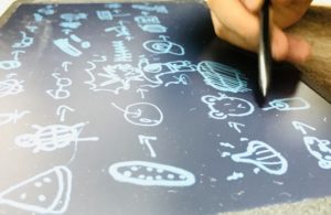 書いた