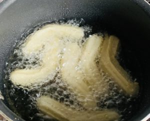 揚げる
