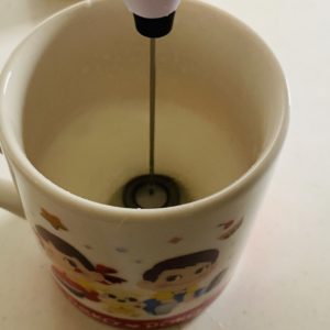 温めた牛乳