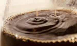 コーヒーおちる