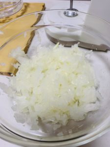 玉ねぎみじん切り