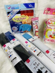 ダイソーのフェルト