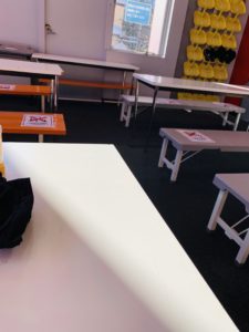 ハウス内