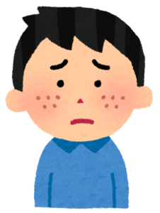 ニキビの男の子