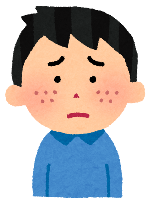 ニキビの男の子