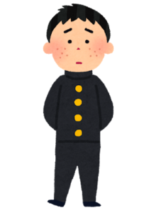 ニキビ学生