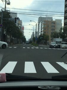 点いている信号と消えている信号